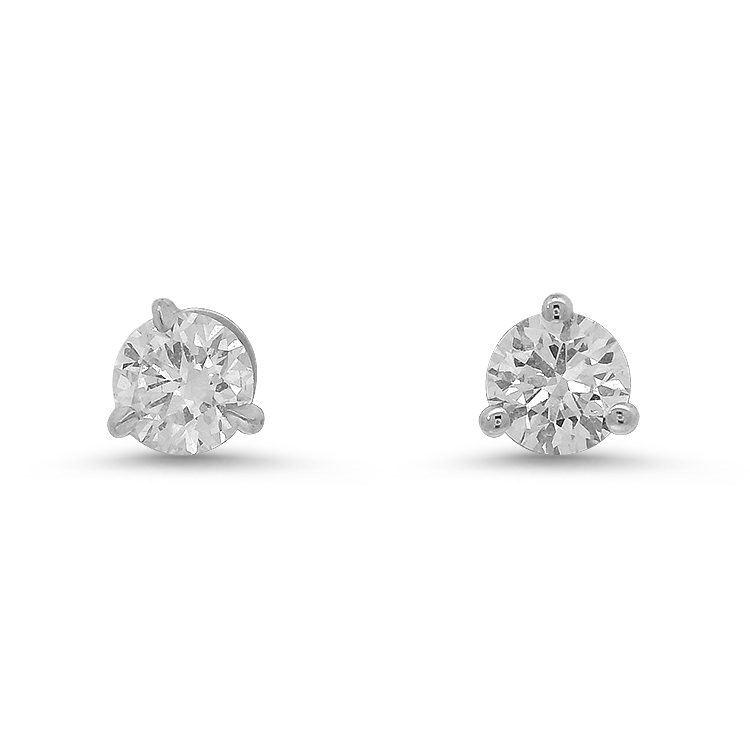 Kwiat Earrings 0.75ctw Kwiat Estate Diamond Studs in Platinum