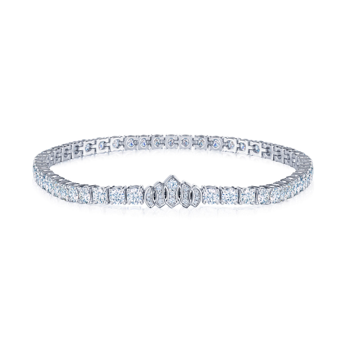 Kwiat Bracelet Kwiat Reserve Signature Tiara Diamond Tennis Bracelet in Platinum – 2.00ctw