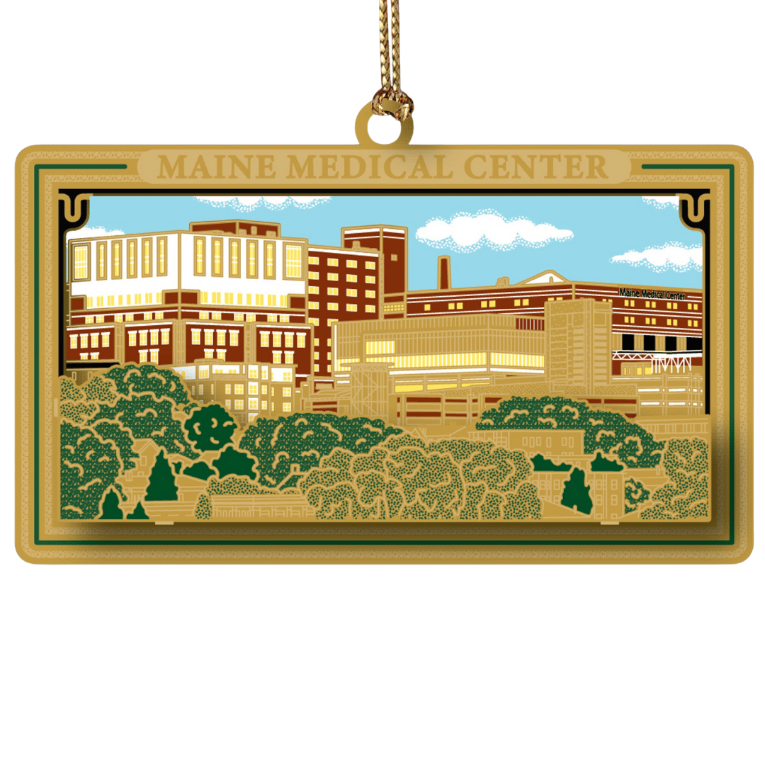 Landmark Ornament Ornament 2022 - Maine Medical Center