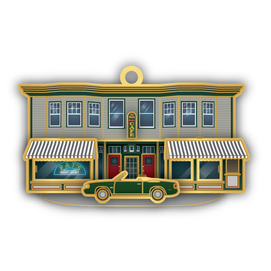 Landmark Ornament Ornament 2024 - Pat's Meat Market