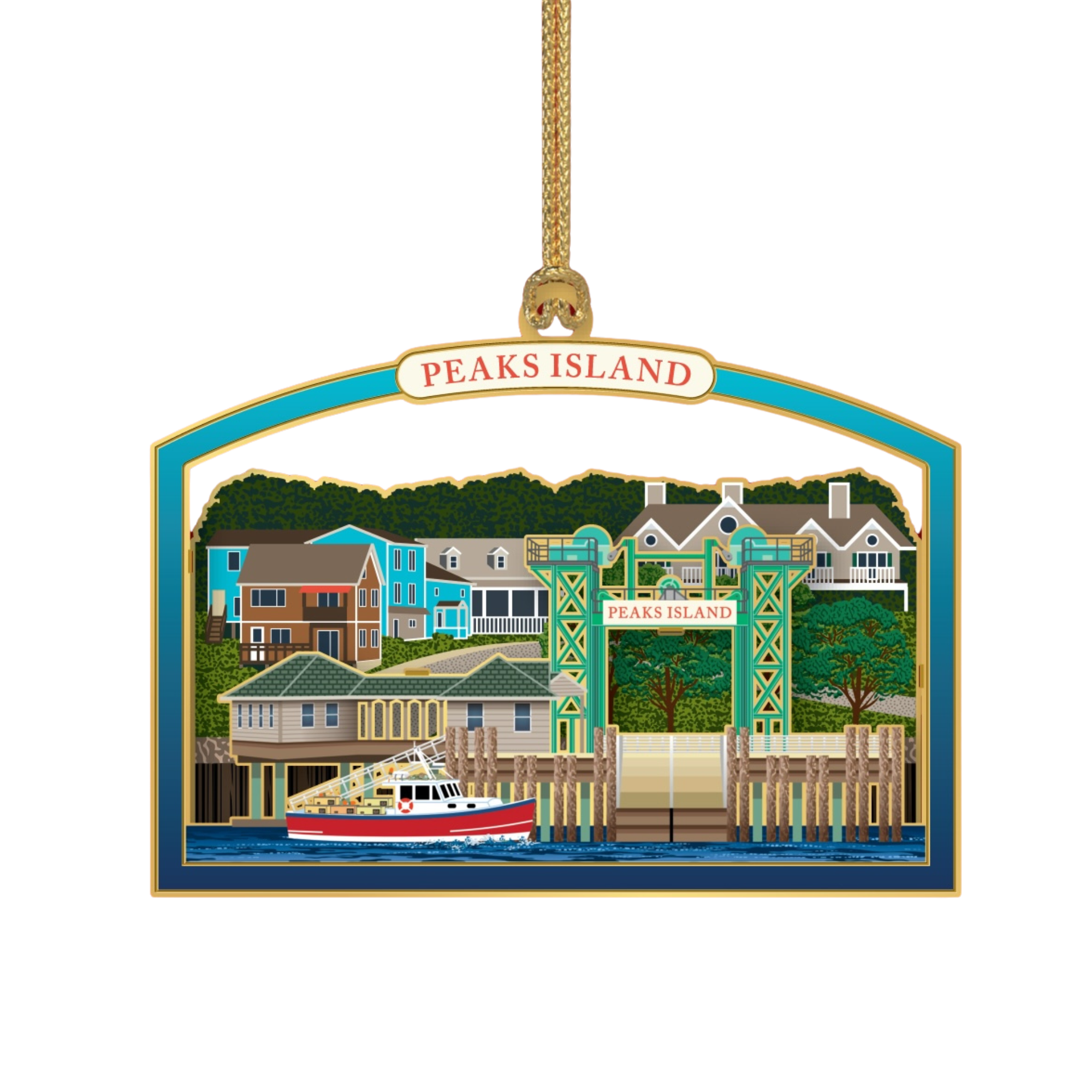Landmark Ornament Ornament 2025 - Peaks Island