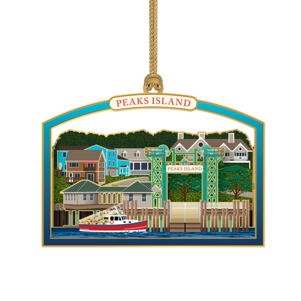 2025 - Peaks Island | Springer's Landmark Ornament