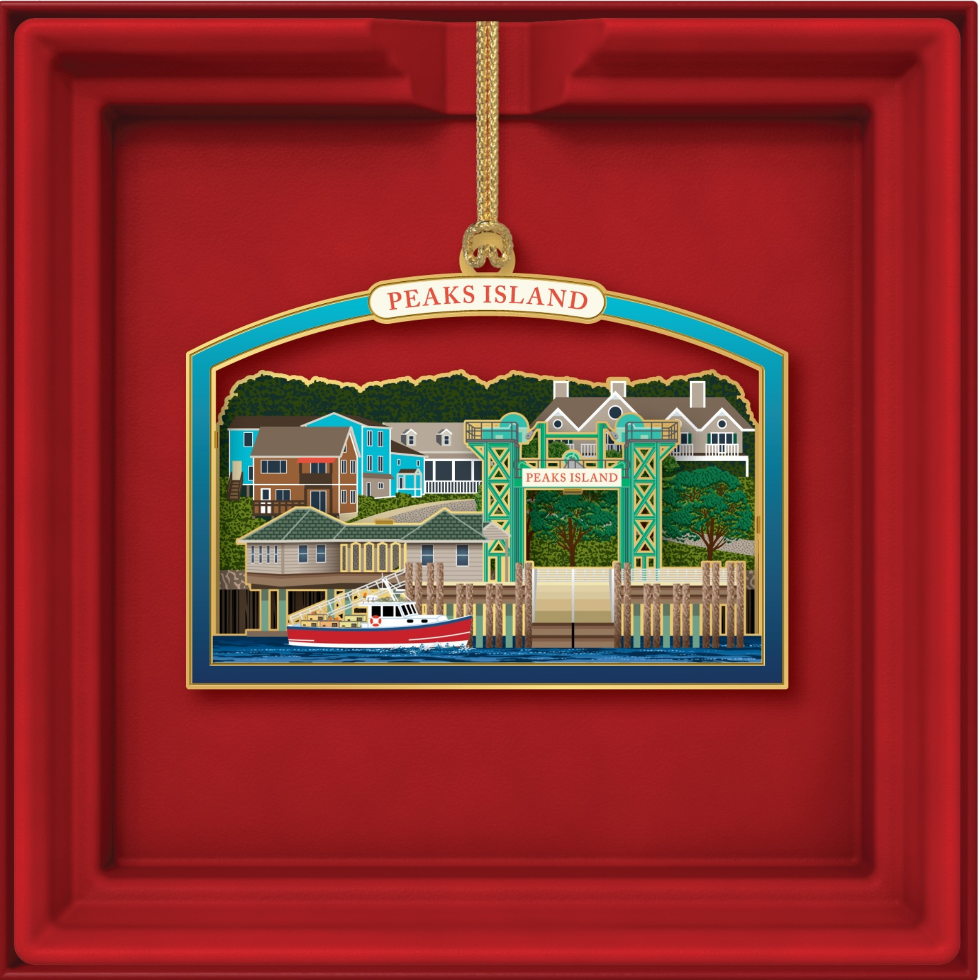 Landmark Ornament Ornament 2025 - Peaks Island