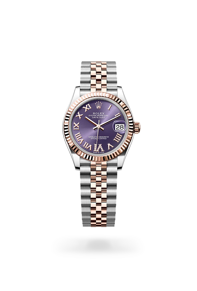 Rolex Datejust 31 in Oyster, 31 mm, Oystersteel and Everose gold