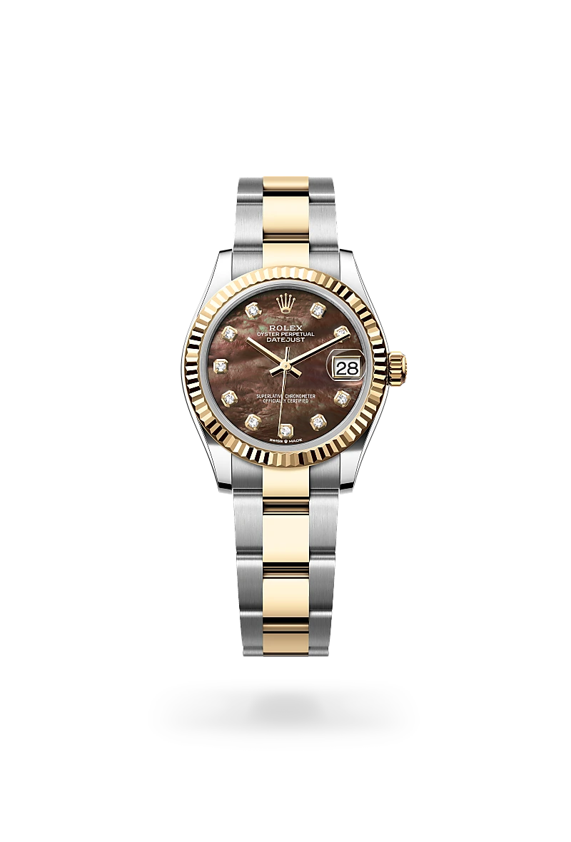 Rolex Datejust 31 in Oyster, 31 mm, Oystersteel and yellow gold