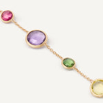 Marco Bicego Bracelet Marco Bicego 18k Yellow Gold Jaipur Color Mixed Gemstone Bracelet
