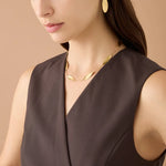 Marco Bicego Necklaces and Pendants Marco Bicego 18K Yellow Gold Lunaria Station Short Necklace