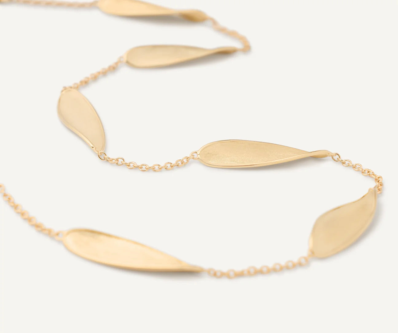 Marco Bicego Necklaces and Pendants Marco Bicego 18K Yellow Gold Lunaria Station Short Necklace