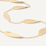 Marco Bicego Necklaces and Pendants Marco Bicego 18K Yellow Gold Lunaria Station Short Necklace