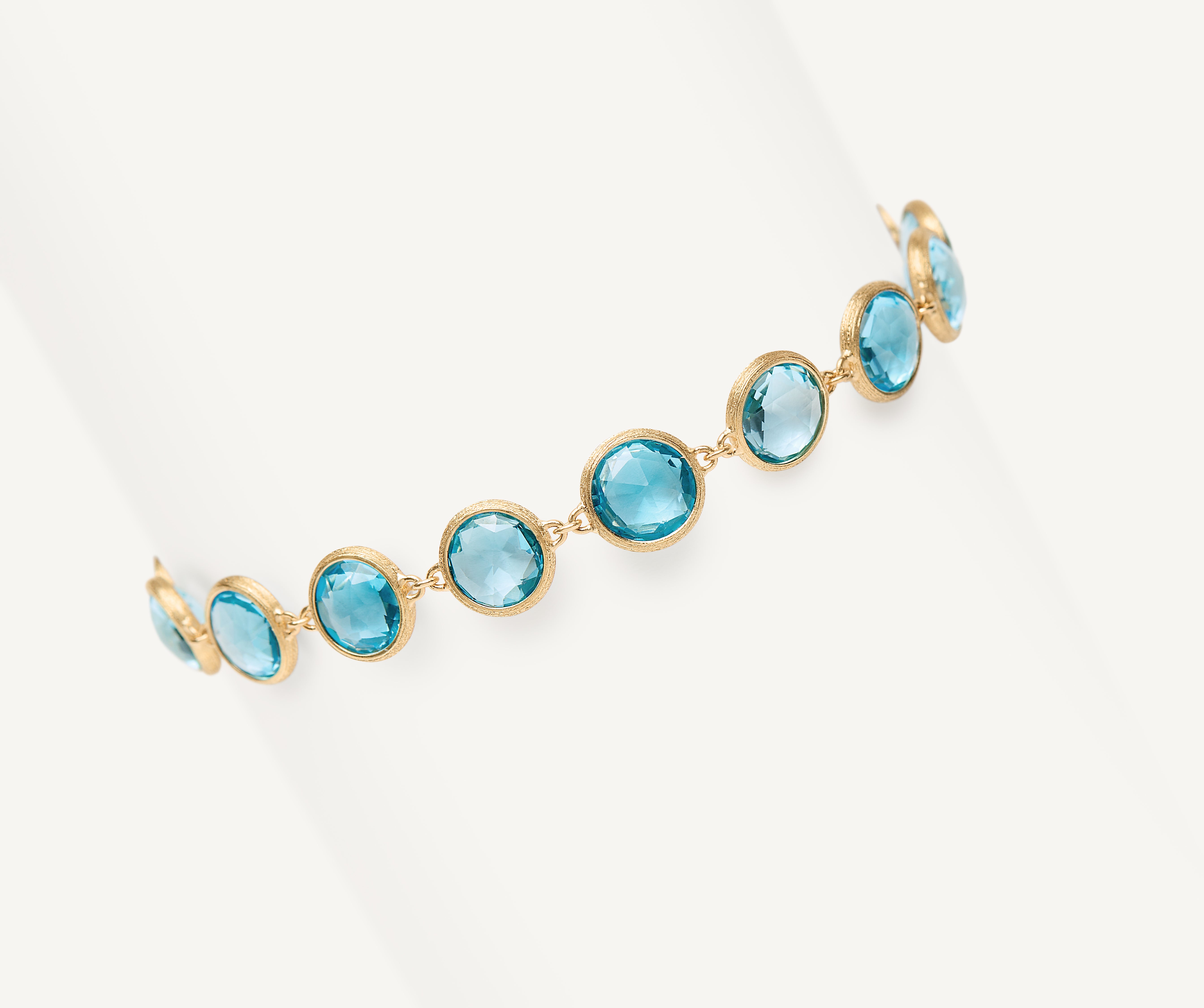 Marco Bicego Jaipur Color 18K Yellow Gold Bracelet with Topazes - view 2