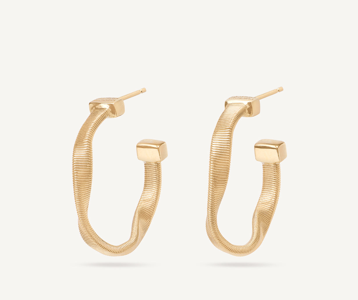 Marco Bicego Marrakech 18K Yellow Gold Hoop Earrings - view 2