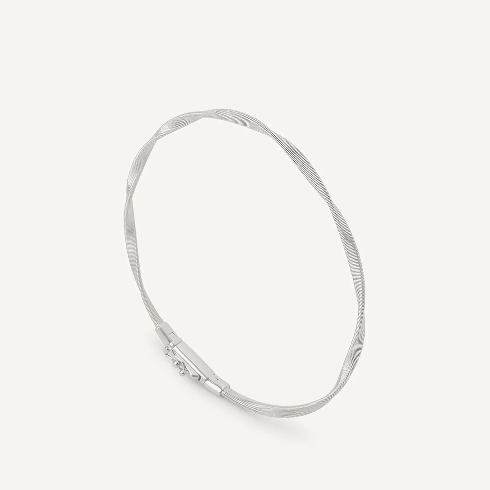 Marco Bicego Bracelet Marco Bicego Marrakech 18k White Gold Twisted Coil Bracelet
