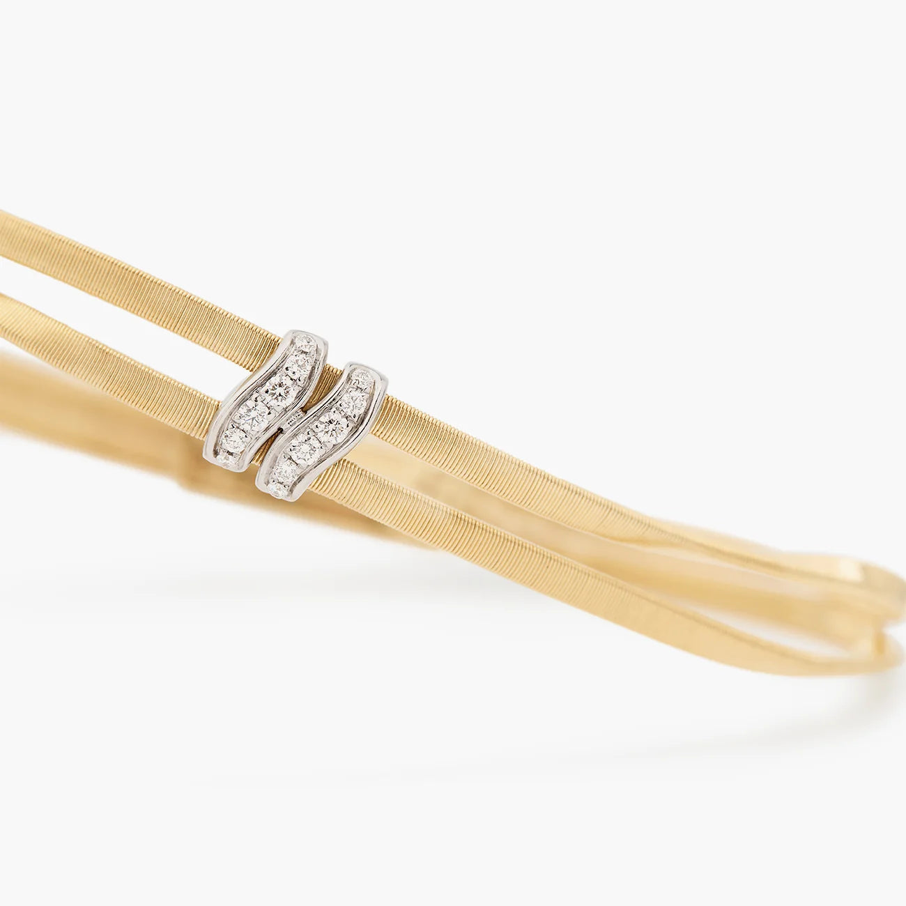 Marco Bicego Bracelet Marco Bicego Marrakech 18K Yellow Gold Diamond Coil Bracelet