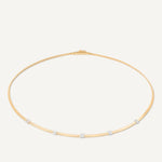 Marco Bicego Marco Bicego Masai 18k Yellow and White Gold Diamond Necklace