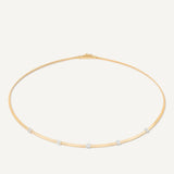 Marco Bicego Marco Bicego Masai 18k Yellow and White Gold Diamond Necklace