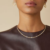 Marco Bicego Marco Bicego Masai 18k Yellow and White Gold Diamond Necklace