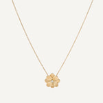Marco Bicego Necklaces and Pendants Marco Bicego Petali 18K Yellow Gold Flower Pendant Necklace with Diamonds
