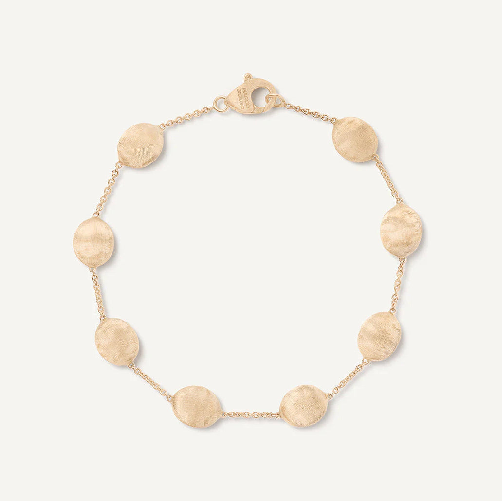 Marco Bicego Bracelet Marco Bicego Siviglia 18K Yellow Gold Large Bean Bracelet