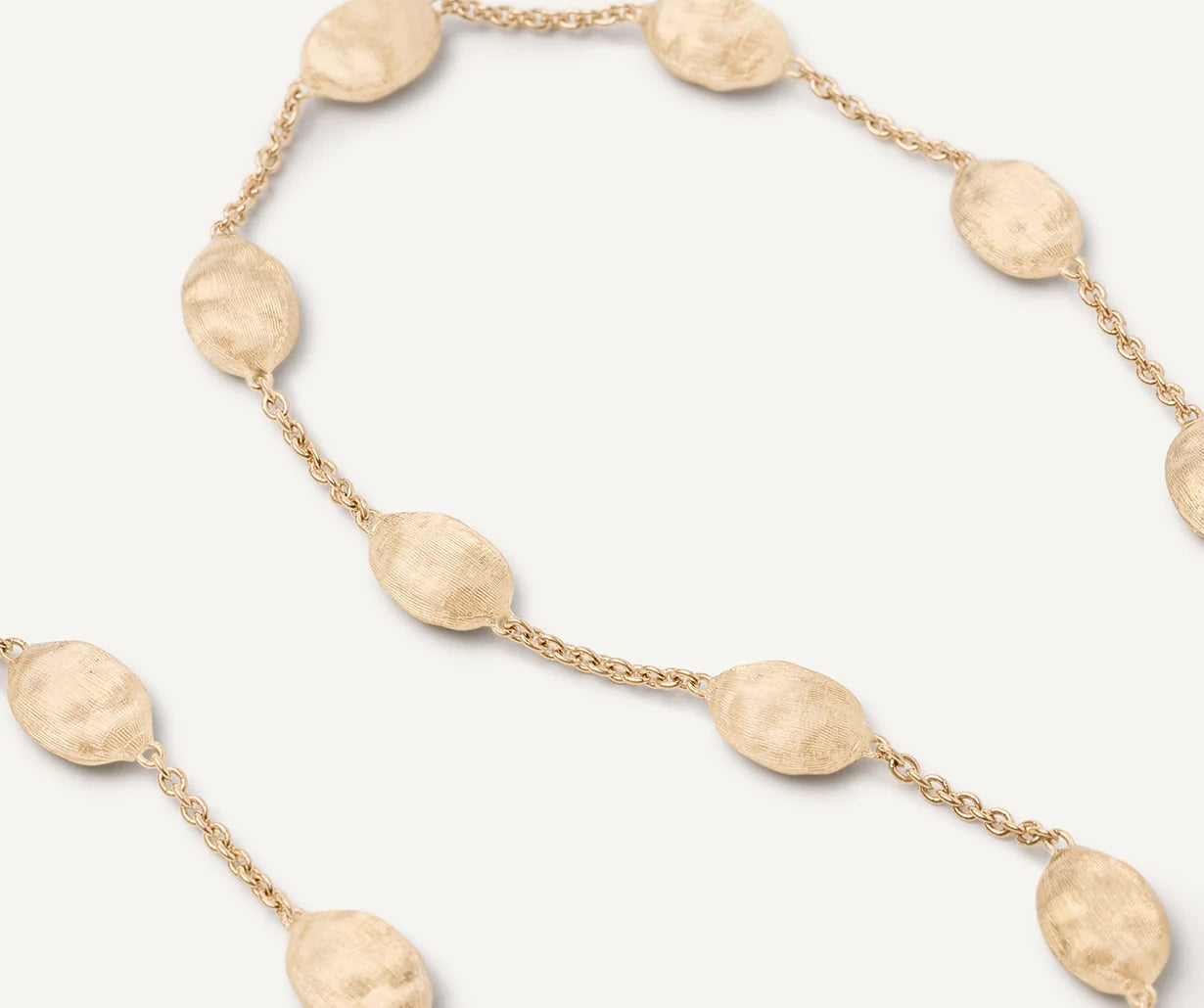 Marco Bicego Necklaces and Pendants Marco Bicego Siviglia 18k Yellow Gold Medium Bean Necklace