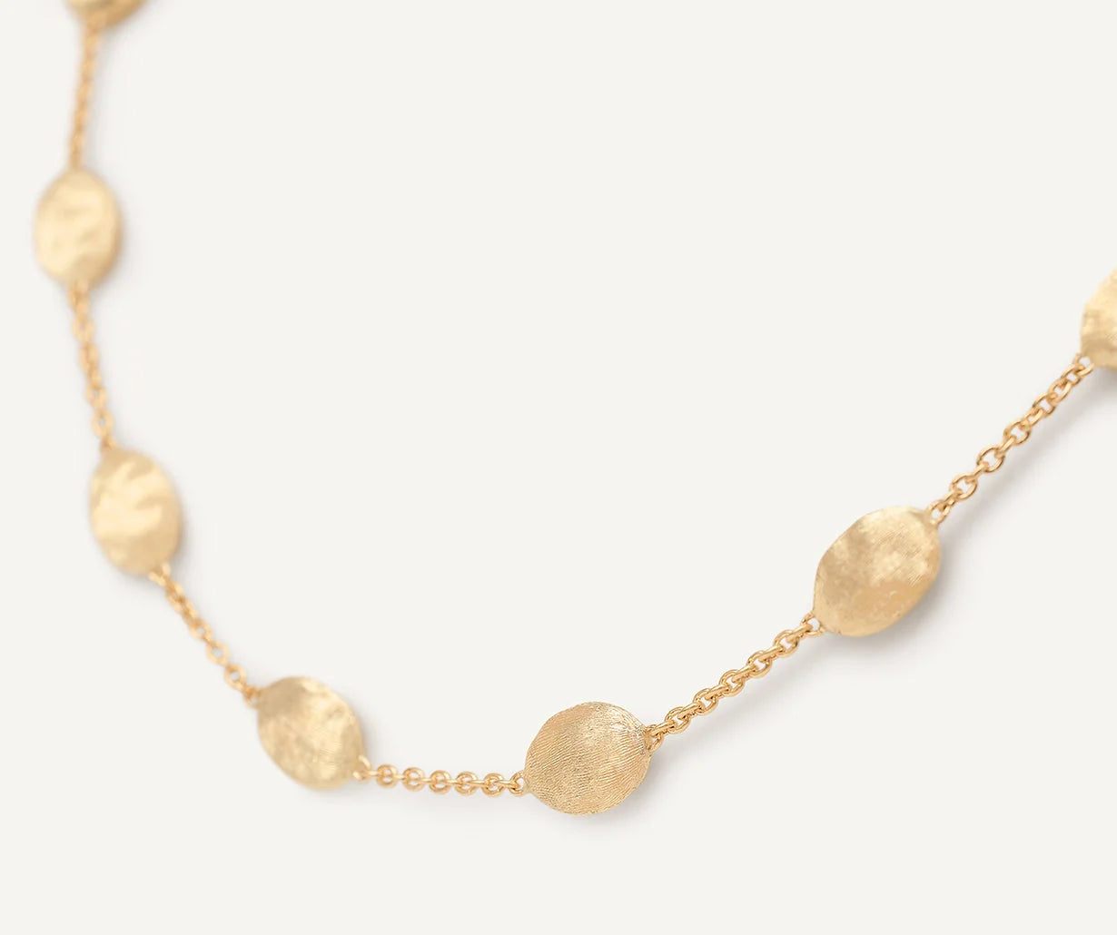 Marco Bicego Necklaces and Pendants Marco Bicego Siviglia 18k Yellow Gold Medium Bean Necklace