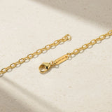 Mark Henry Necklaces and Pendants Mark Henry 18k Yellow Gold Heirloomed Round Moonstone & Diamond Pendant Necklace