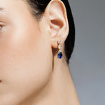 Mark Henry Earrings Mark Henry 18k Yellow Gold Medley Sapphire and Diamond Earrings