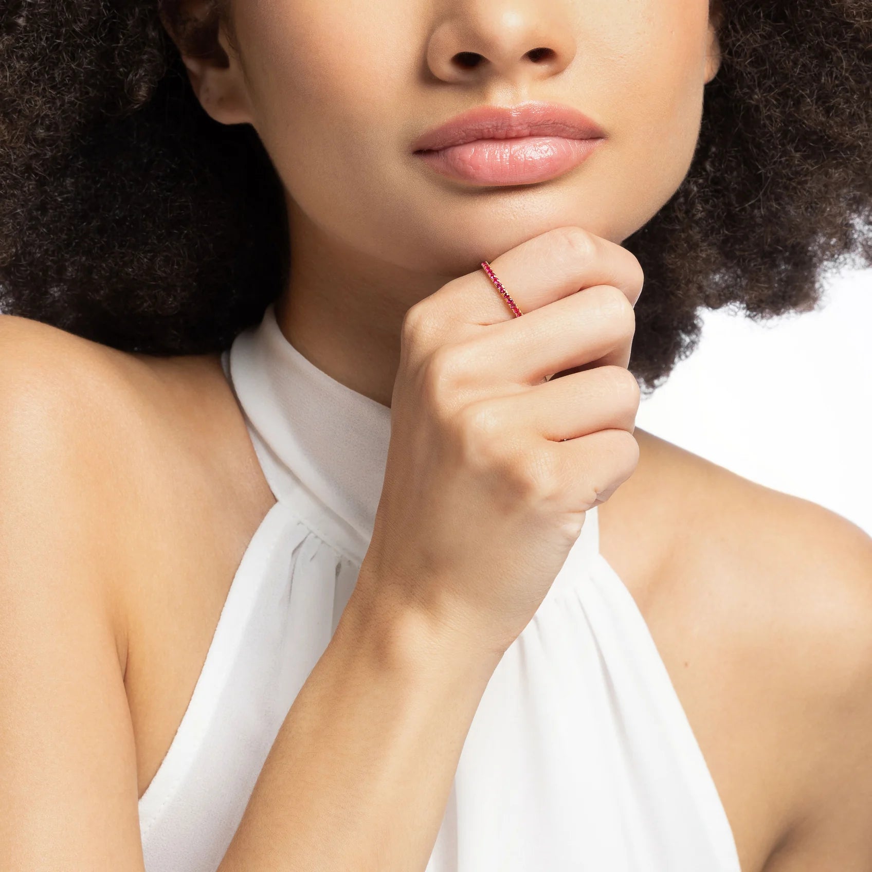 Mark Henry Ring Mark Henry Thread 18k Yellow Gold Ruby Band