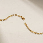 Mark Henry Necklaces and Pendants Mark Henry Trinity 18k Yellow Gold Heirloomed Octagonal Sapphire Pendant Necklace