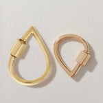 Marla Aaron Necklaces and Pendants Marla Aaron 14K Yellow Gold Baby Droplock