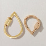 Marla Aaron Necklaces and Pendants Marla Aaron 14K Yellow Gold Baby Droplock