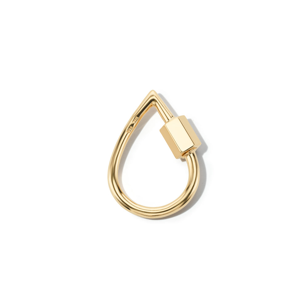 Marla Aaron Necklaces and Pendants Marla Aaron 14K Yellow Gold Baby Droplock
