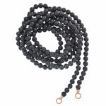 Marla Aaron Necklaces and Pendants Marla Aaron 14K Yellow Gold Buffed Hematite Strand