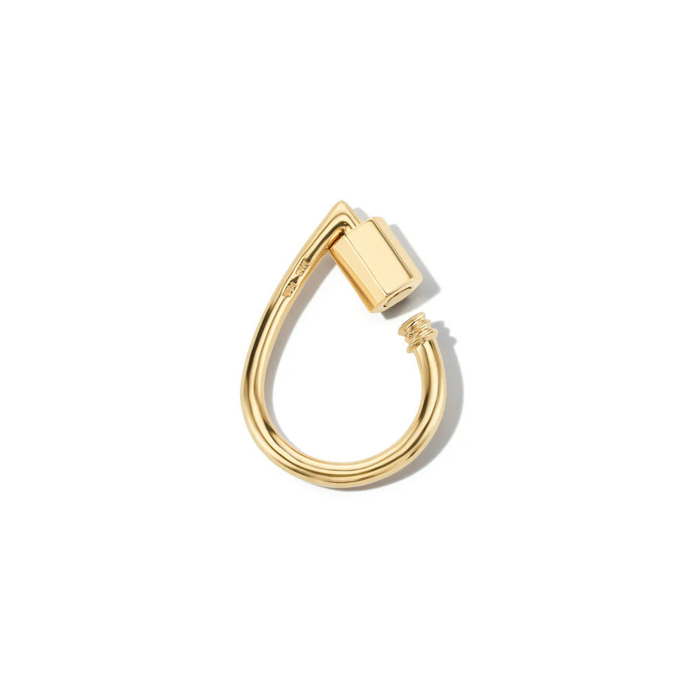 Marla Aaron Necklaces and Pendants Marla Aaron 14K Yellow Gold Droplock