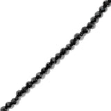 Marla Aaron Necklaces and Pendants Marla Aaron 14K Yellow Gold Itty Bitty Black Spinel Strand