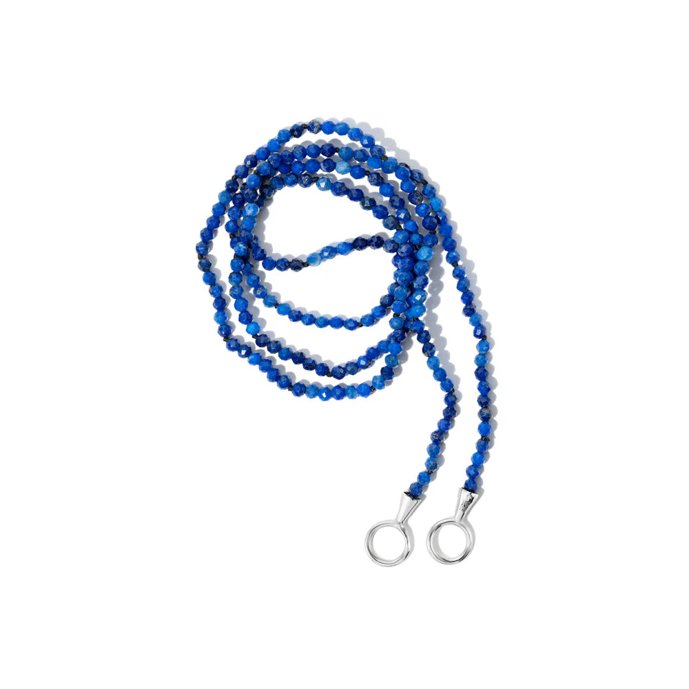 Marla Aaron 14K Yellow Gold Itty Bitty Lapis Strand, 16"