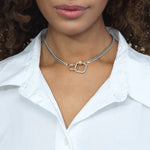 Marla Aaron Necklaces and Pendants Marla Aaron 14K Yellow Gold Meander Lock