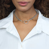 Marla Aaron Necklaces and Pendants Marla Aaron 14K Yellow Gold Meander Lock