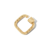 Marla Aaron Necklaces and Pendants Marla Aaron 14K Yellow Gold Meander Lock