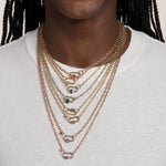 Marla Aaron Necklaces and Pendants Marla Aaron 14K Yellow Gold Pulley Chain Necklace