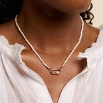 Marla Aaron Necklaces and Pendants Marla Aaron 14K Yellow Gold Seed Pearl Strand
