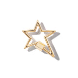 Marla Aaron Necklaces and Pendants Marla Aaron 14K Yellow Gold Starlock