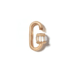Marla Aaron Necklaces and Pendants Marla Aaron 14K Yellow Gold Total Baguette Diamond Babylock - 1.10ctw