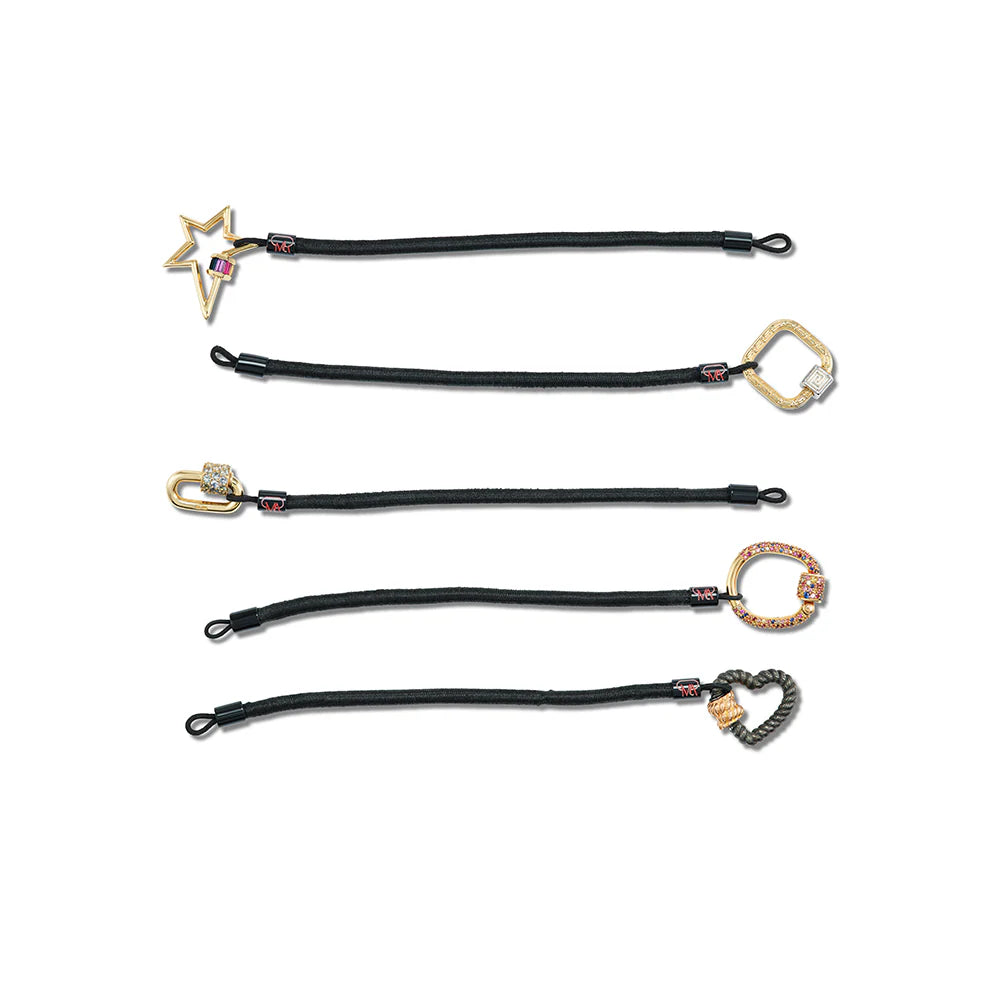 Marla Aaron Bracelet Marla Aaron Black Thingys – Pack of 5