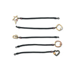 Marla Aaron Bracelet Marla Aaron Black Thingys – Pack of 5
