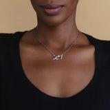 Marla Aaron Necklaces and Pendants Marla Aaron Sterling Silver & 14K Yellow Gold Boltlock