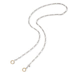 Marla Aaron Necklaces and Pendants Marla Aaron Sterling Silver & 14K Yellow Gold Old World Chain Necklace - 18"