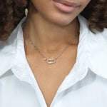 Marla Aaron Necklaces and Pendants Marla Aaron Sterling Silver & 14K Yellow Gold Old World Chain Necklace - 18"