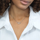 Marla Aaron Necklaces and Pendants Marla Aaron Sterling Silver & 14K Yellow Gold Old World Chain Necklace - 18"