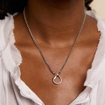 Marla Aaron Necklaces and Pendants Marla Aaron Sterling Silver Baby Droplock