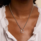 Marla Aaron Necklaces and Pendants Marla Aaron Sterling Silver Baby Droplock